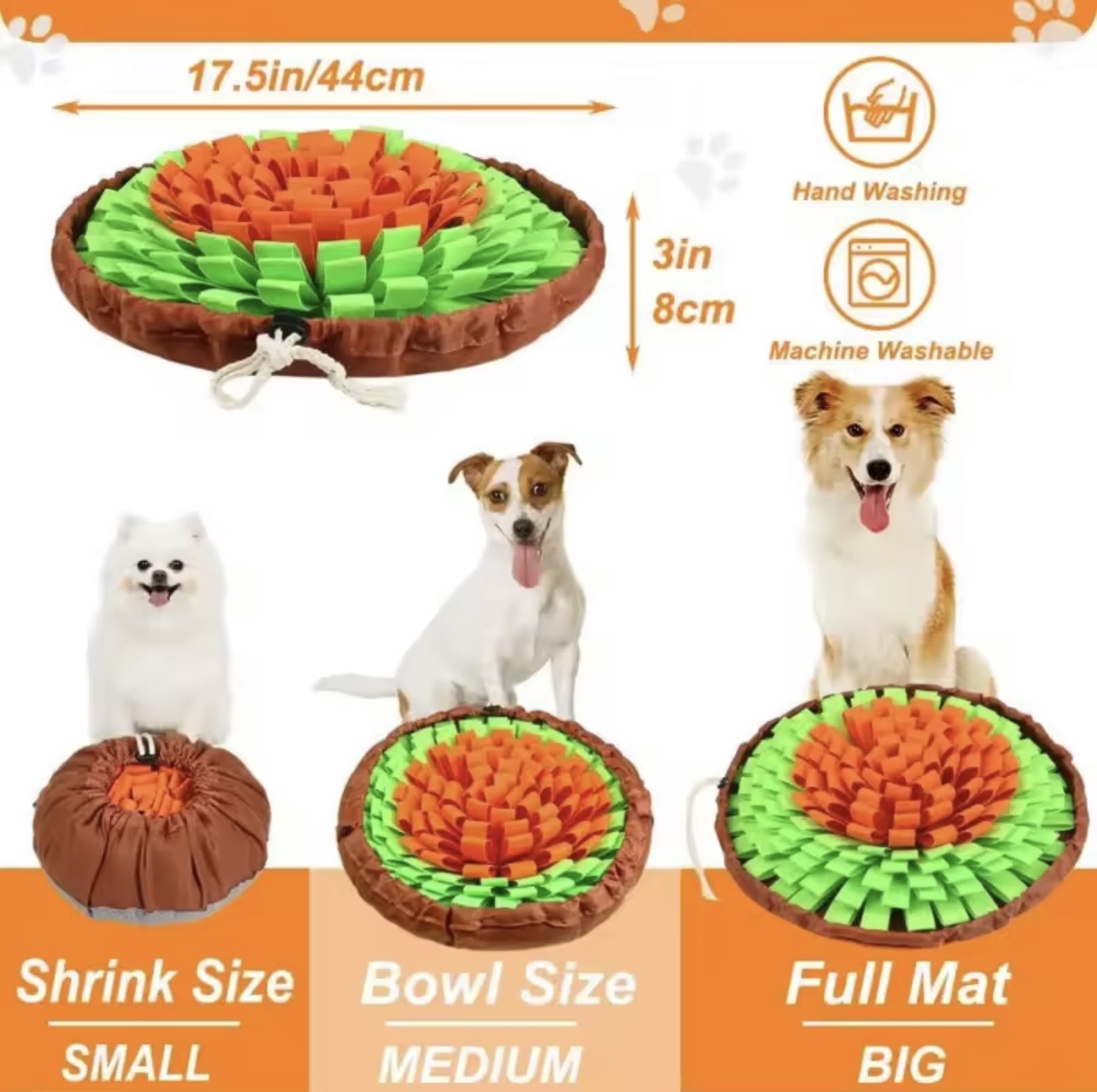 LuminaPaw Interactive Snuffle Mat for Dogs